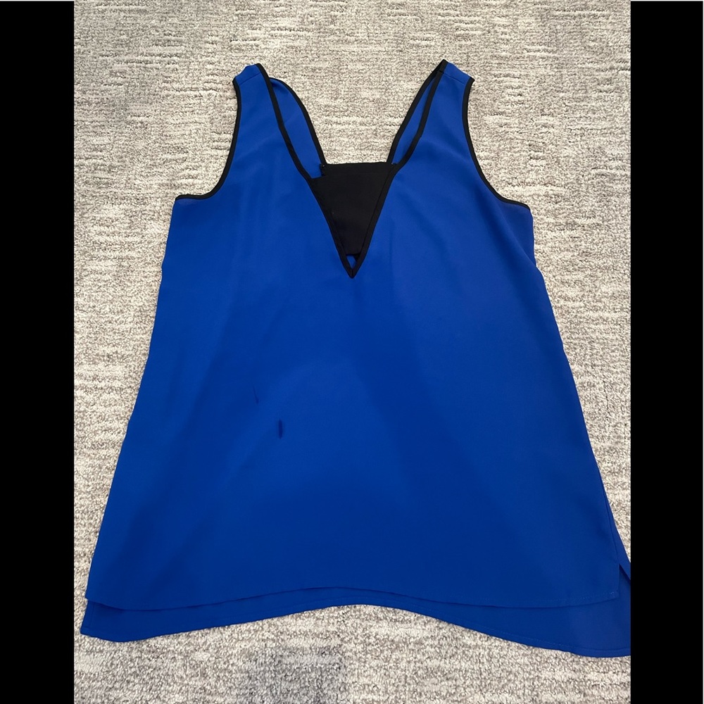 Express - Flattering Blue Tank